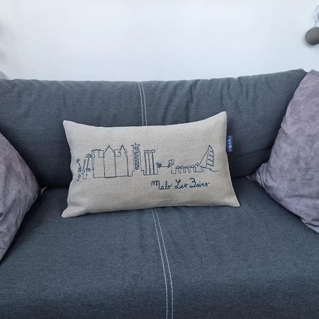 Studio Malouin - Sur la digue de Malo les Bains avec vue sur mer Extérieur photo