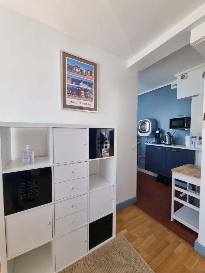 Studio Malouin - Sur la digue de Malo les Bains avec vue sur mer Extérieur photo